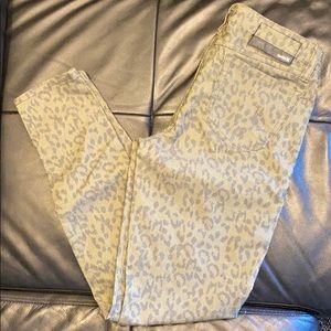 Hurley Cheetah print skinny pants